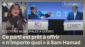 Quebec elections: a party made offers to Sam Hamad to withdraw | Front line