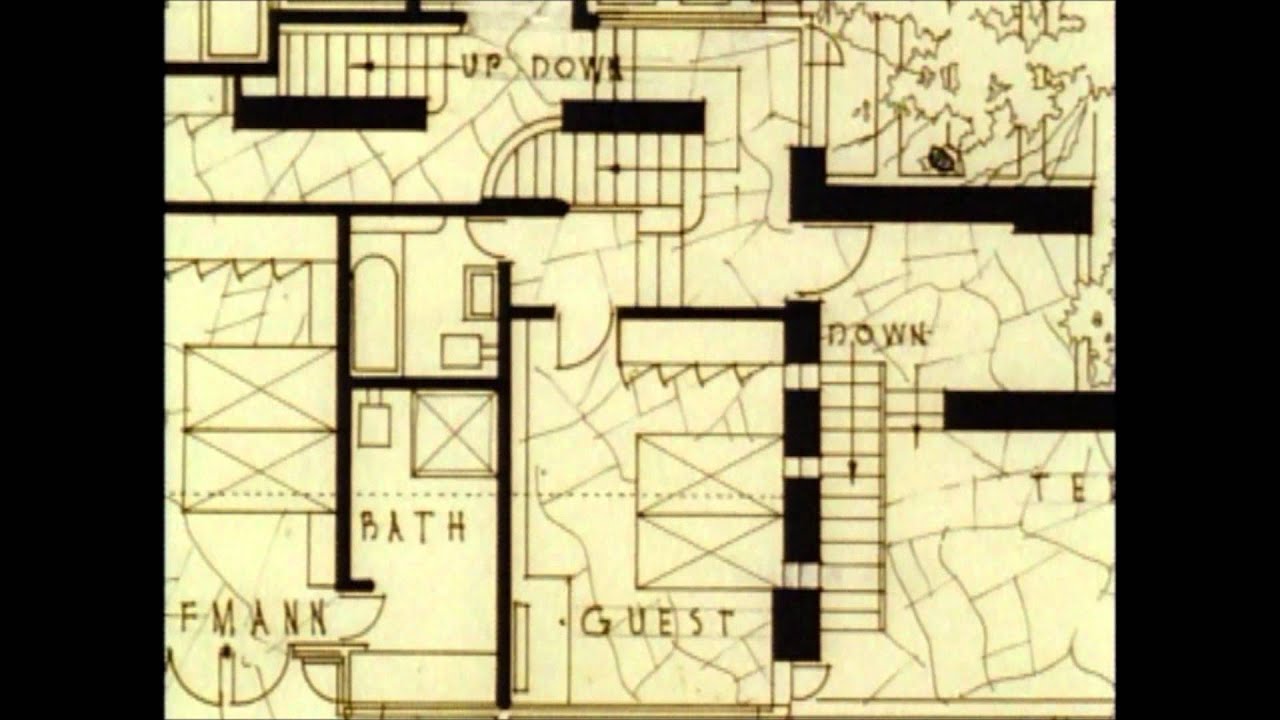 falling water house plan