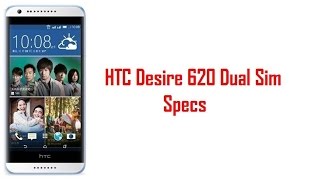 HTC Desire 620 Dual Sim Specs & Features