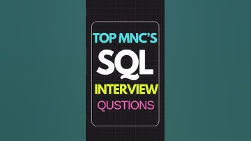 Crack Any SQL Interview with THIS Playlist