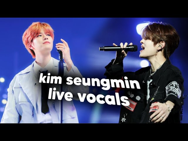kim seungmin live vocals compilation class=