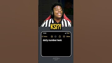 SPEED LEAKED KSI