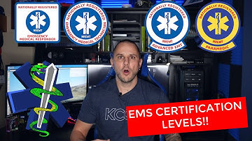 How do certification levels work for EMTs and paramedics? (1)