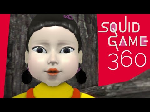 Squid Game 360 ROLLER COASTER 🎢 VR 4K Virtual Reality