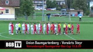 Cupspiel U. Baumgartenberg : Vorwärts Steyr