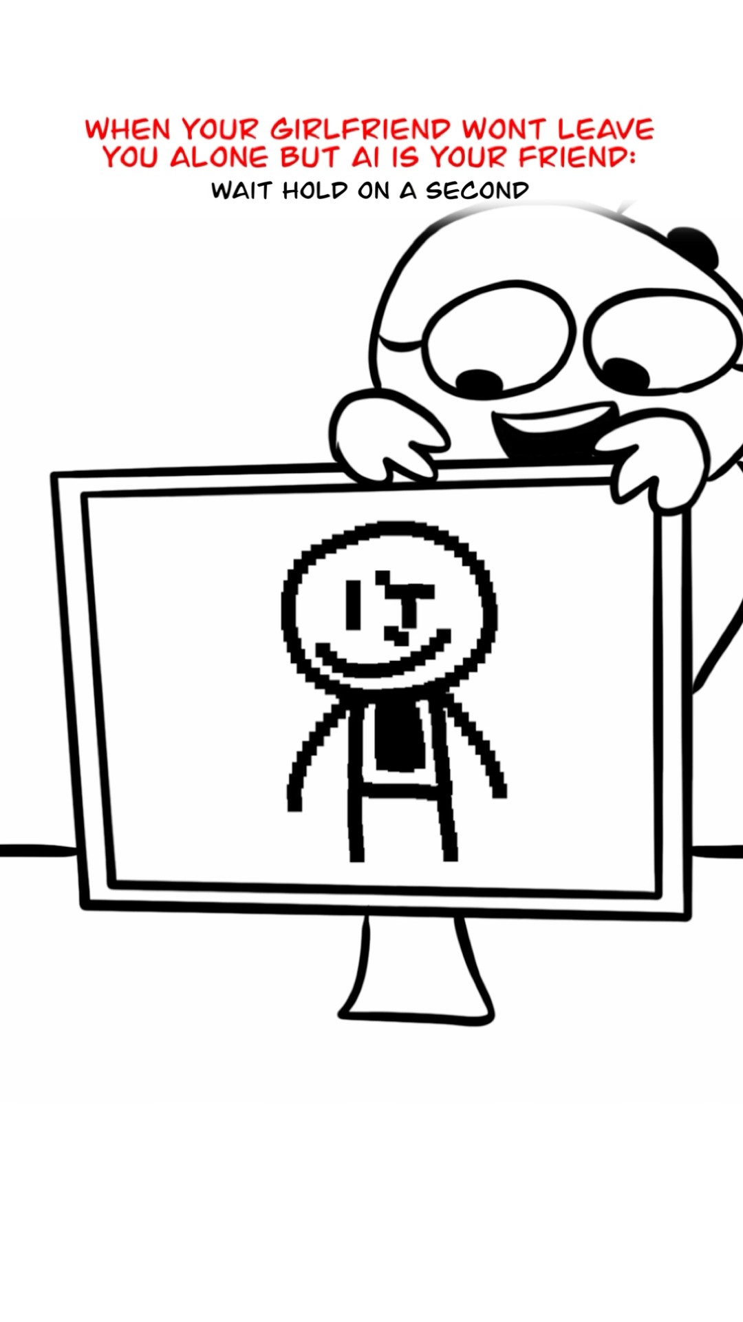 When Ai Helps You Out ? (Animation Meme) Anim: IG @ RedFlowerCrown #shorts