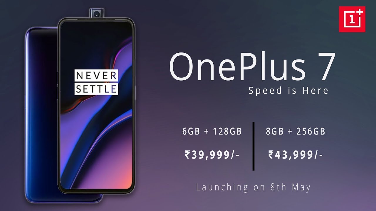 Oneplus 7 official launch date in india