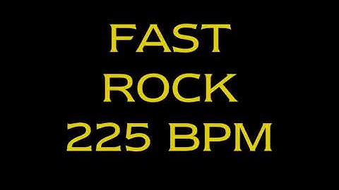 Drum Loops for Practice Fast rock 225 bpm