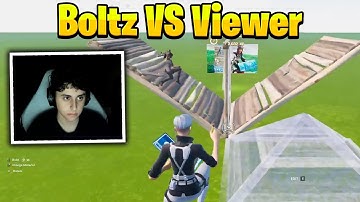 Boltz VS INSANE Viewer in 1v1 Buildfights