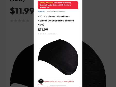 Motorhelmets Store Sale HJC Coolmax Headliner & HJ-20M Gear Plate Helmet Accessories #youtubeshorts