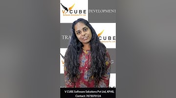 Python Full Stack Student review | V CUBE Software Solutions Pvt. Ltd. Kphb