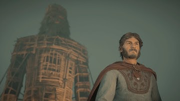 AC Valhalla Wicker Man Scene [4K]