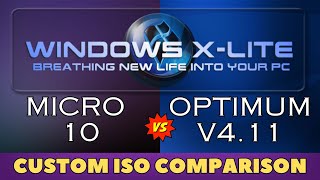 Custom ISO Comparison | X-Lite Micro 10 vs X-Lite Optimum 10 4.11 #customiso #nvidia #gaming