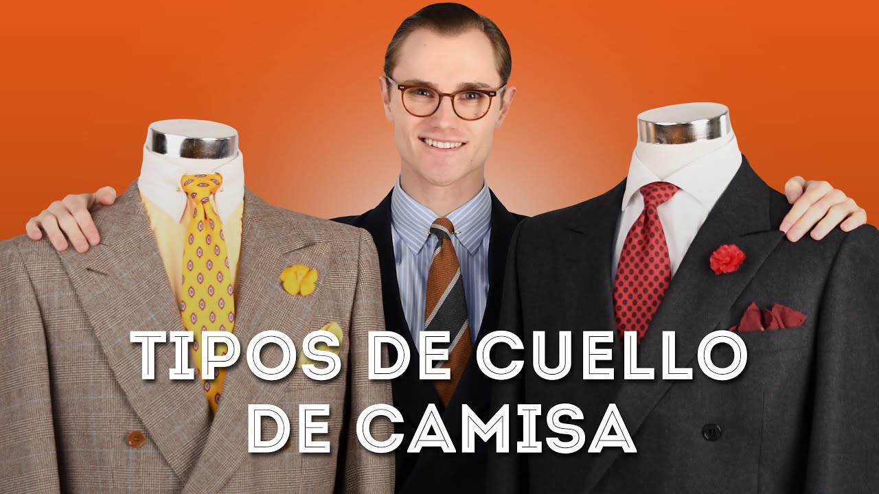 Tipos de cuello de camisa para hombres: una guía detallada – los cuellos inglés, italiano, cutaway -