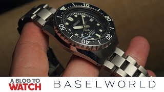 Seiko Prospex LX Collection Ref. SNR029 Watch Hands-On | New for Baselworld  2019 | aBlogtoWatch - YouTube