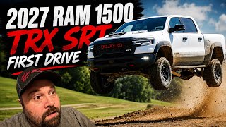 FIRST DRIVE: 2027 Ram 1500 TRX SRT: More Power, More Attitude