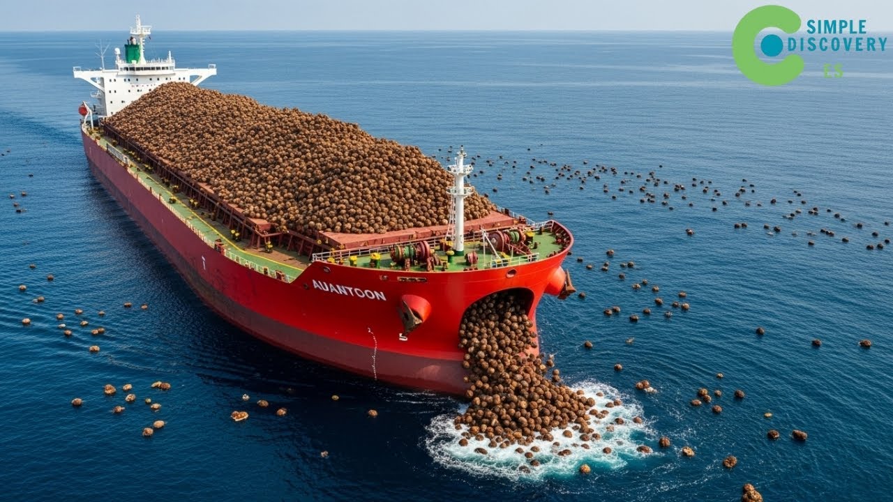 Arrojaron MILES de TONELADAS de CÁSCARA de COCO al MAR – Los RESULTADOS IMPACTARON a los CIENTÍFICOS