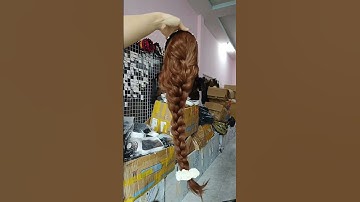 Tóc giả cài nữa đầu thắt bính siêu xinh#tocgiadep #caitocgia