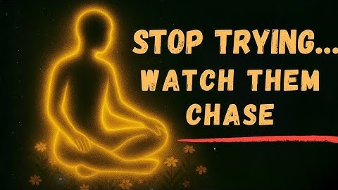 They Start Chasing When You Stop Trying — Quantum Manifestation Explained