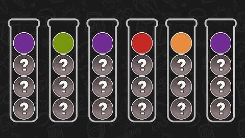 Ball Sort Puzzle Level 86 Solution