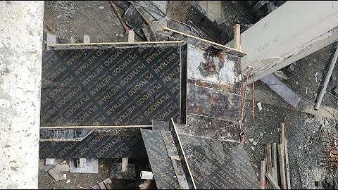 cách ghép cốt pha cầu thang chiếu nghỉ ba vế