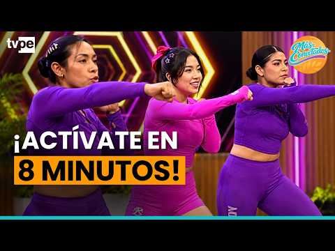 Get moving in 8 minutes with cumbia and combat! ⏳🔥 I "Más conectados"