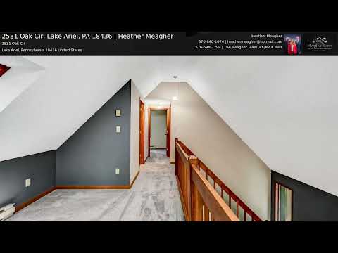 2531 Oak Cir, Lake Ariel, PA home video tour