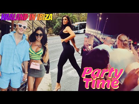Erling Haaland vacation in Ibiza with sexiest model Ivana Knoll 🍹🌞 🔥