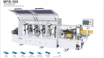 ZK MFB368 Automatic Double Trimming Edge Bander