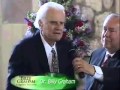 Billy Graham speaking at the funeral of his wife, Ruth Bell Graham