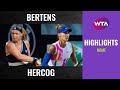Kiki Bertens vs. Polona Hercog | 2020 Rome Second Round | WTA Highlights