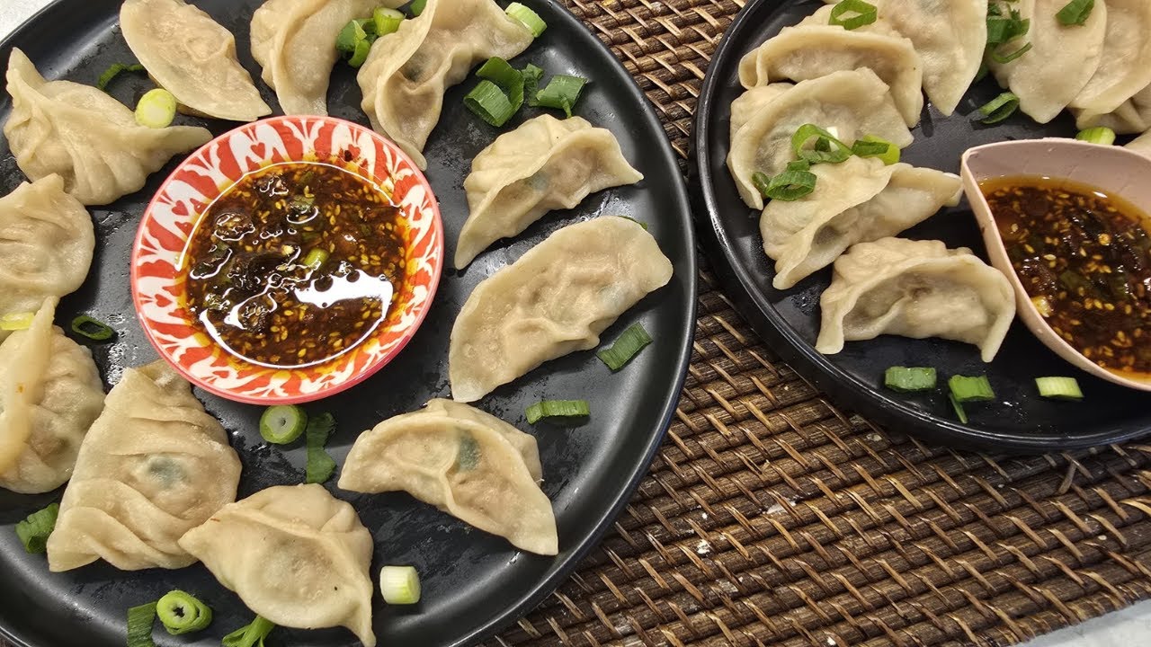 Chicken Dumpling and Spicy Sauce |Easy Homemade Dumplings Recipe | Chicken Momos | Saima’s Kitchen