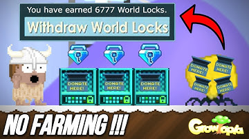 BEST LAZY PROFIT WITH DONATION BOX‼️ [FULL GUIDE] 100% WORKS - GROWTOPIA LAZY PROFIT 2022