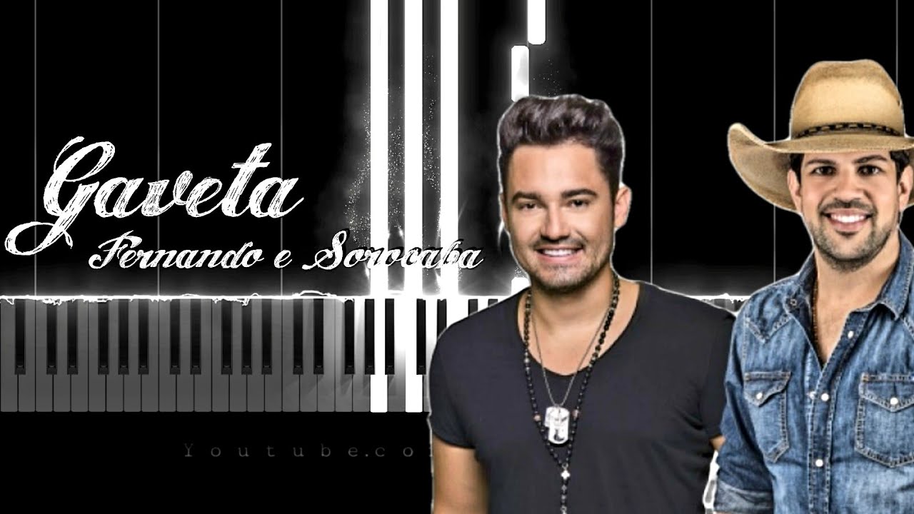 Gaveta - Fernando e Sorocaba / Piano/teclado/Cover Como tocar# ...