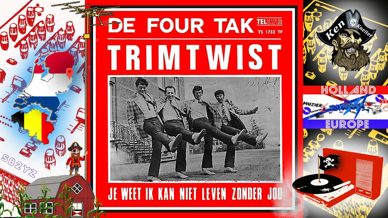 Je Weet Ik Kan Niet Leven Zonder Jou - De Four Tak - 1972