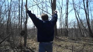 tomahawk throw on moving target!
