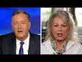 Piers morgan asks roseanne barr what is a woman and addresses controversy