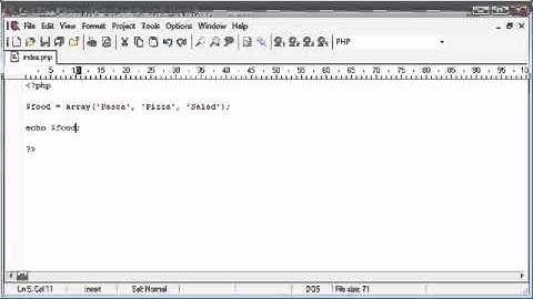 Beginner PHP Tutorial - 38 of 200 - Introduction to Arrays  (www.dynamicwebart.com)