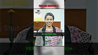 You Are Selected 😎#Upsc2026 #Upscmockinterview #Iasinterview #Studyiq #Ipsdream