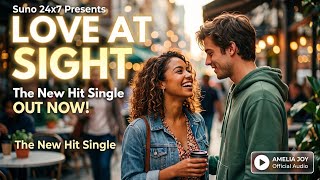 Love at Sight (feat. Amelia) |  Lyric Video | Suno 24x7