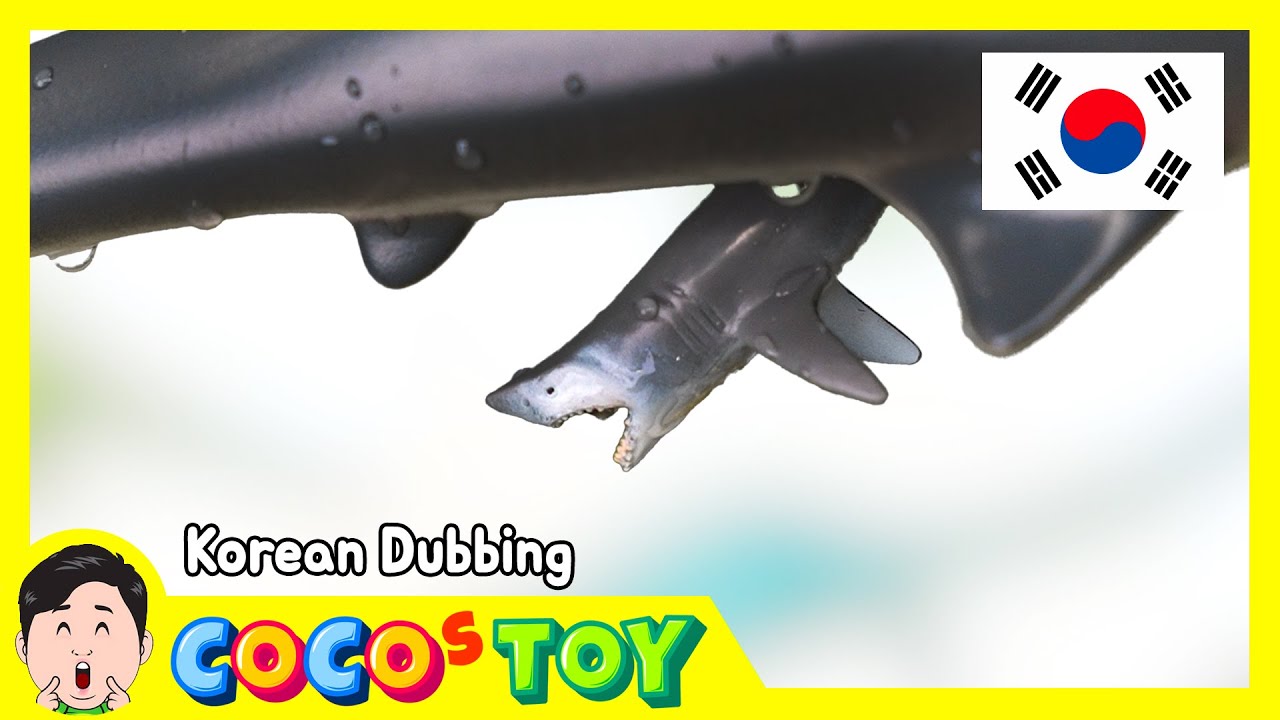 한국어 더빙｜우리집 상어들이 동시에 새끼를 낳았어요!｜어린이 만화, 상어 이름 외우기｜꼬꼬스토이