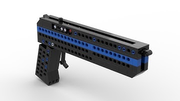 LEGO Rubber Band Gun( Loading Shooting Mechanism)1080HD