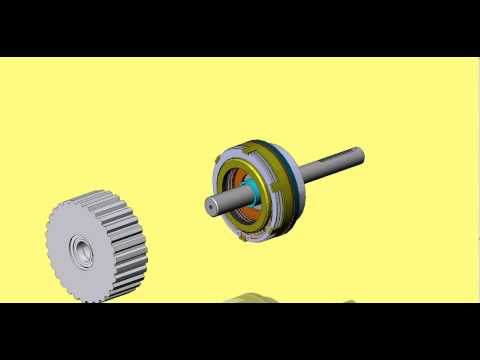 Дисковая электромагнитная муфта
