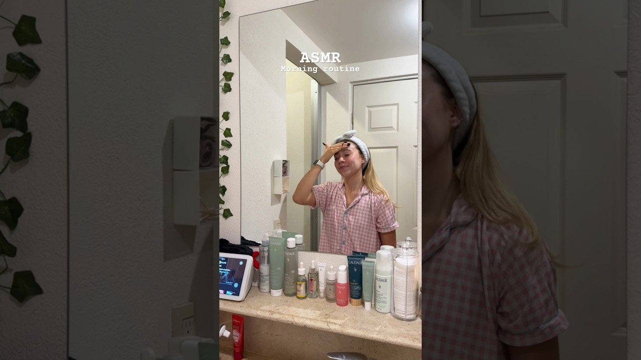 Asmr de mi rutina de mañana🌞
