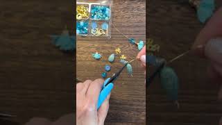 Making Earring Using Beads from Walmart