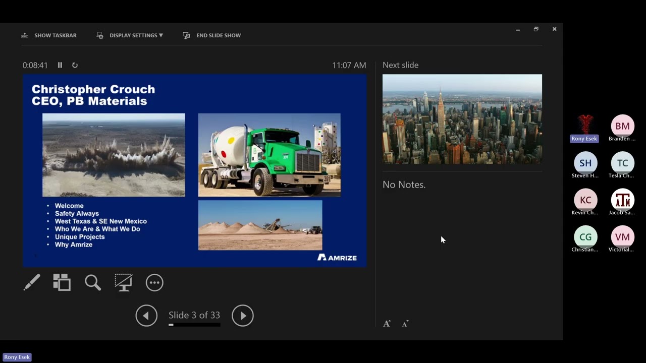 Amrize Kick Off 20260219 105846 Meeting Recording