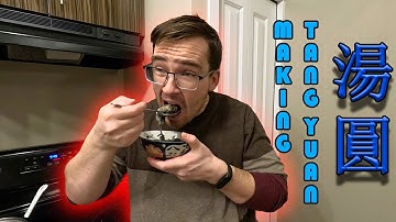 Trying to Make Sesame Tang Yuan (湯圓) | A Sweet and Sticky Chinese Dessert