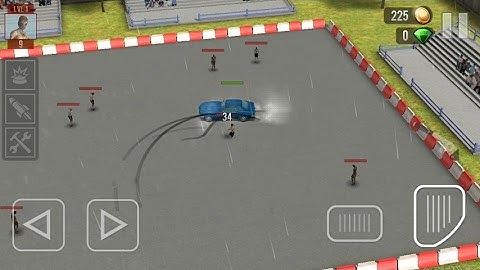 Zombie Drift (by Fast Free Games) - action game for android and iOS - gameplay.