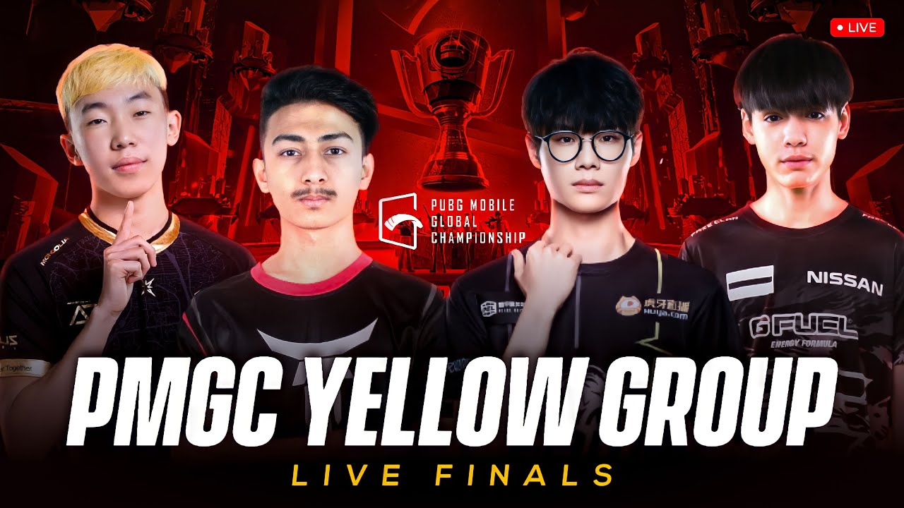 LIVE PMGC 2022 YELLOW GROUP | PMGC League Group YEellow Day 1 | PUBG MOBILE Global Championship 4AM