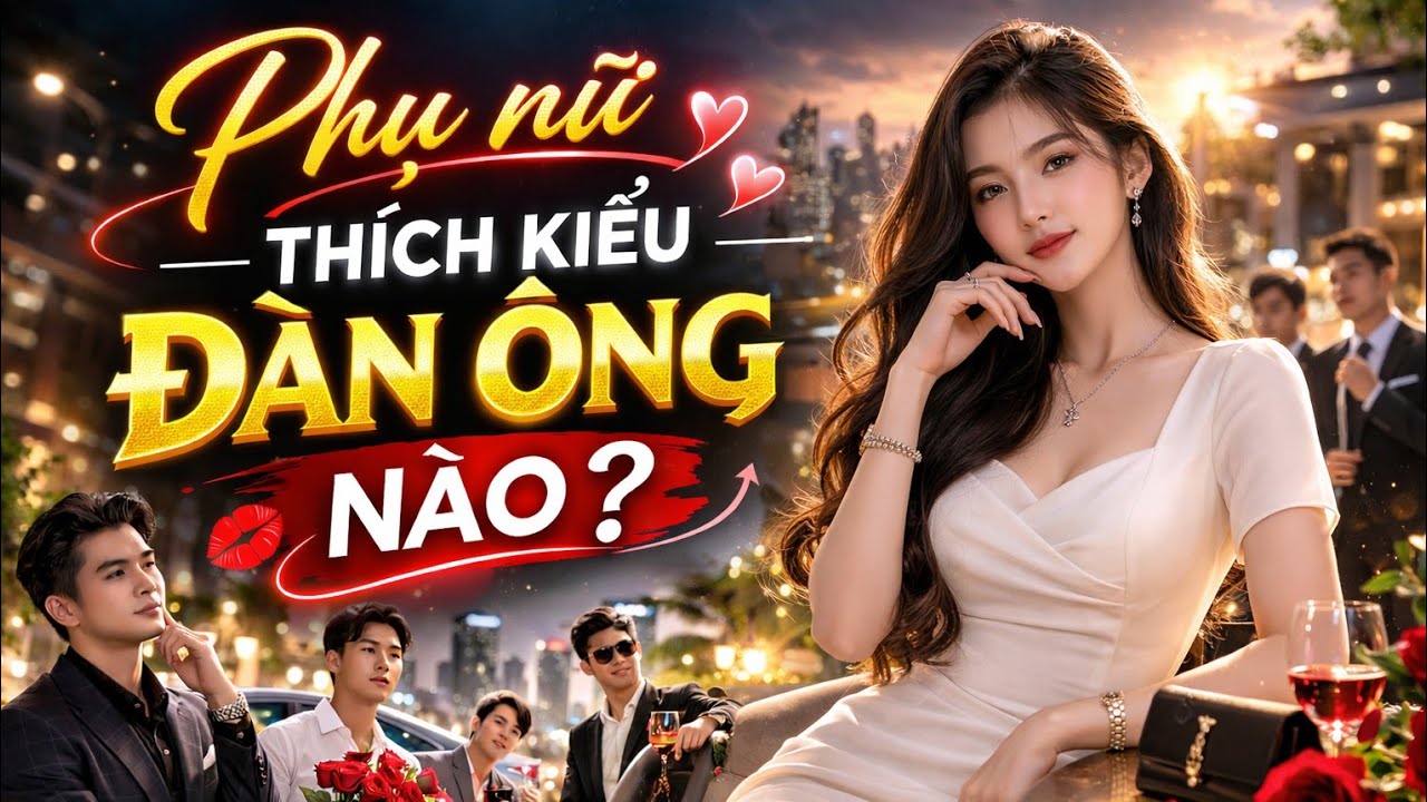 PHỤ NỮ THÍCH KIỂU ĐÀN ÔNG NÀO?| Hiểu để hạnh phúc hơn!